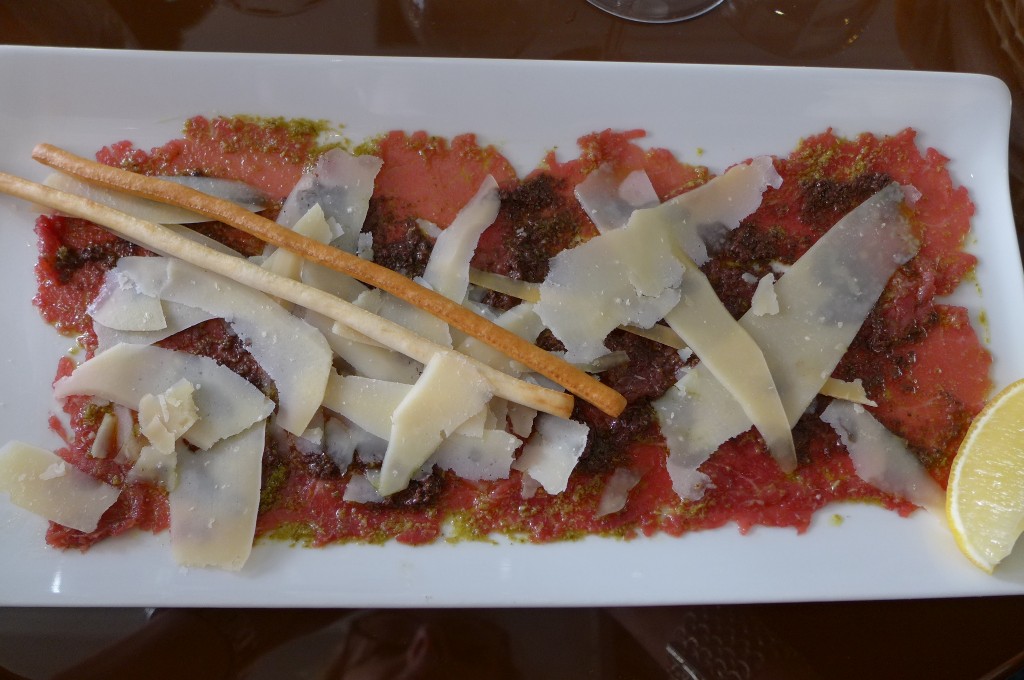 Carpaccio à la tapenade © GP