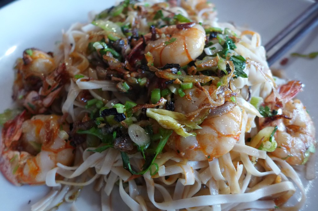 Nouilles aux crevettes © GP
