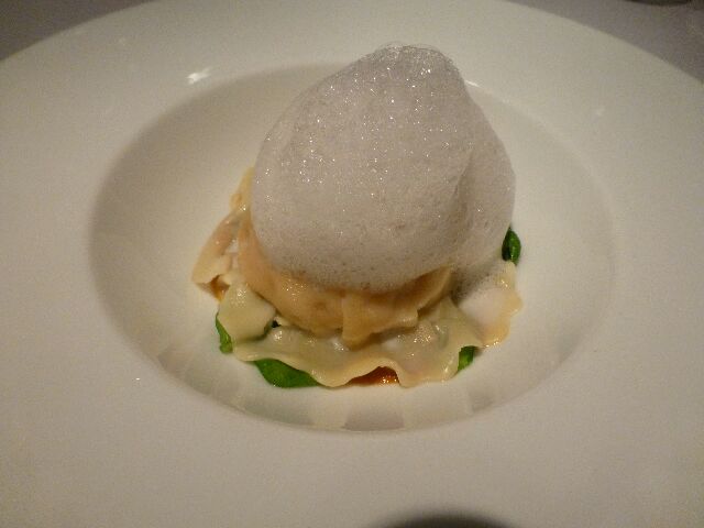 Ravioli de volaille et foie gras © DC