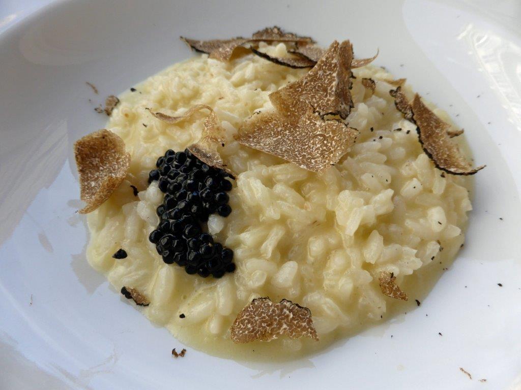 Risotto truffes et leur caviar © AA