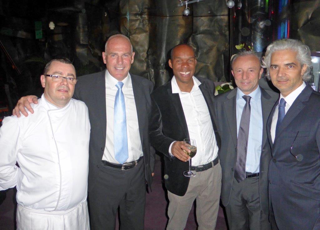 F. Poidevin (2e à g) and Co © AA