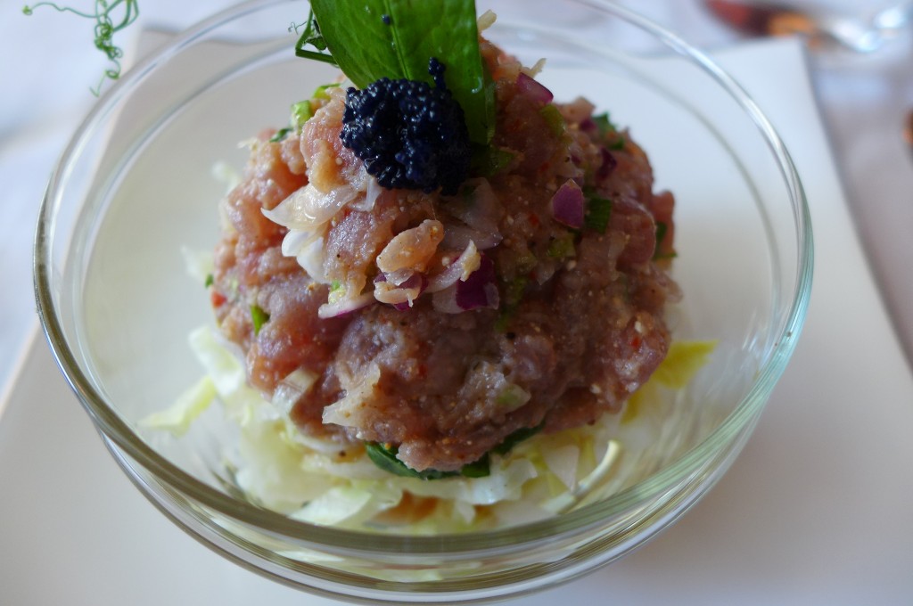 Tartare de thon © GP