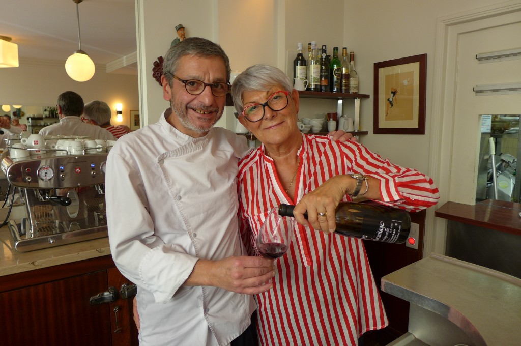 Thierry Coué et Denise Leguay © GP