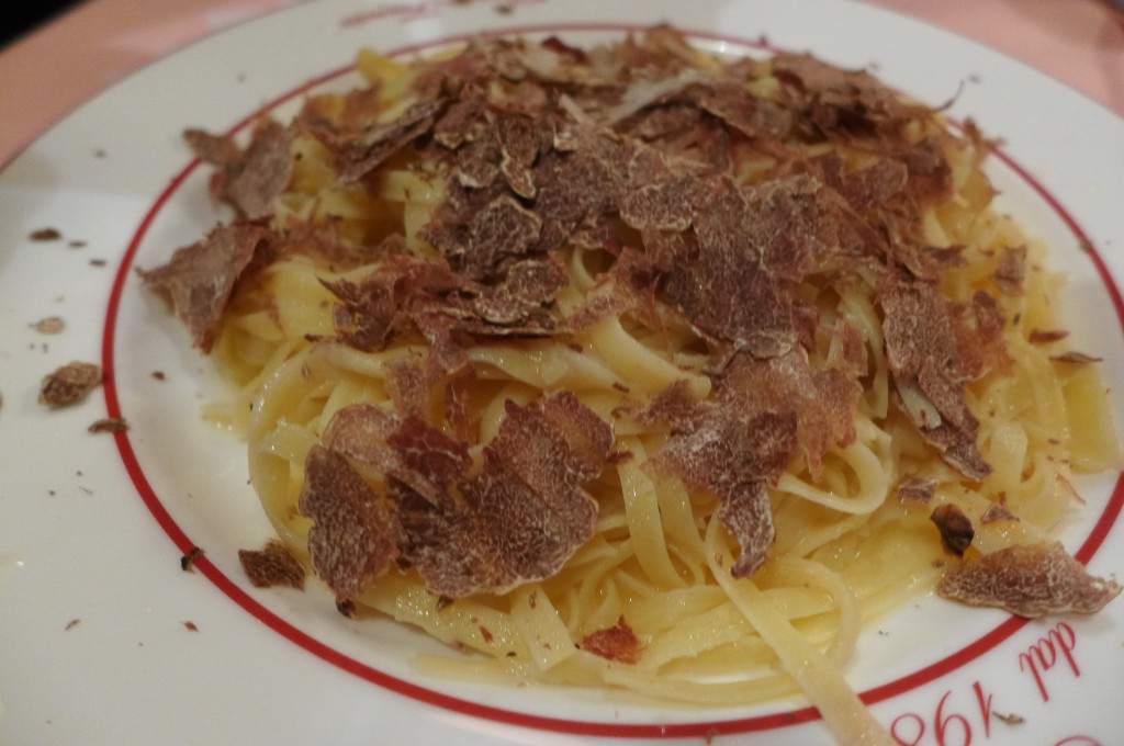 Taglioni aux truffes blanches © GP