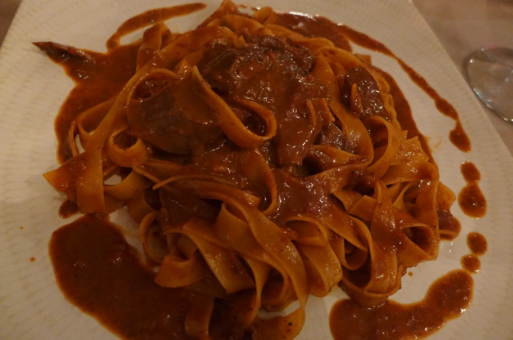 Tagliatelle au lièvre © GP