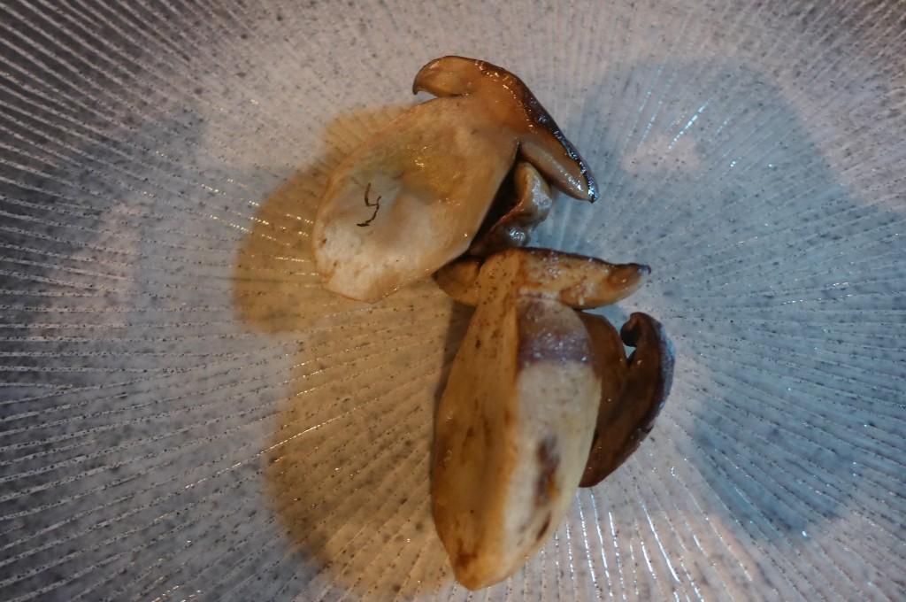 Cèpes dans l'assiette © GP