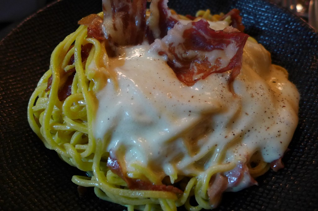 Spaghetti chittara carbonara © GP