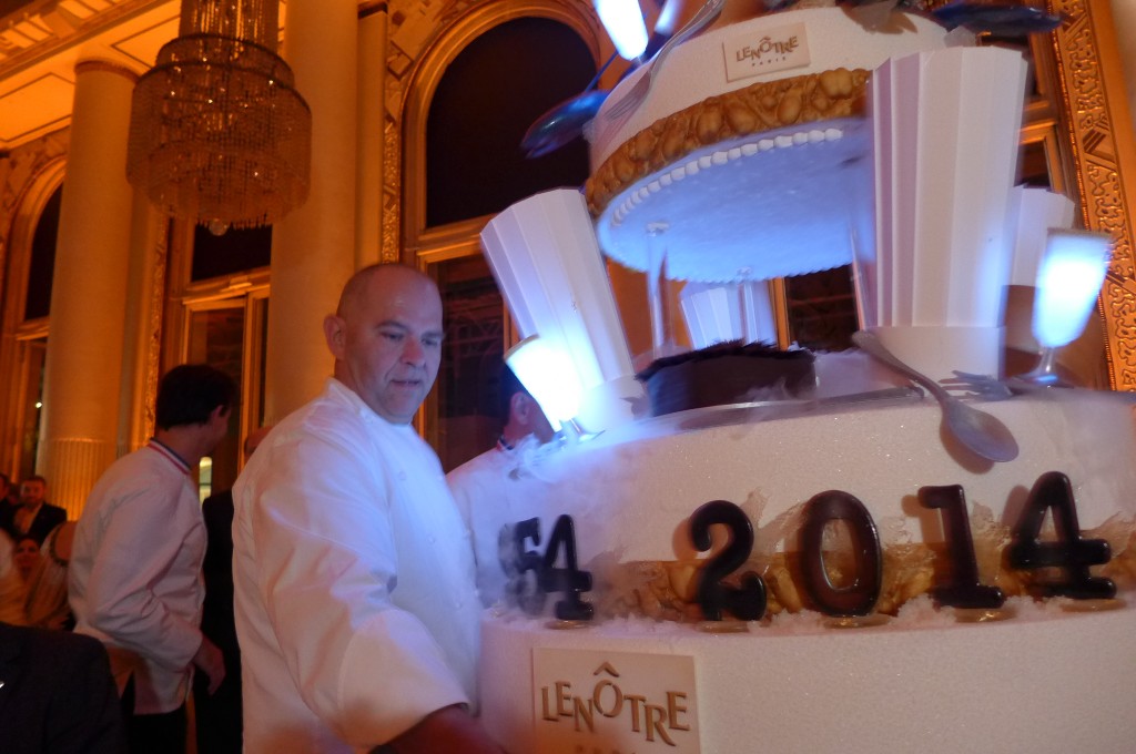 Christophe Moret au repas des Grandes Tables du Monde © GP