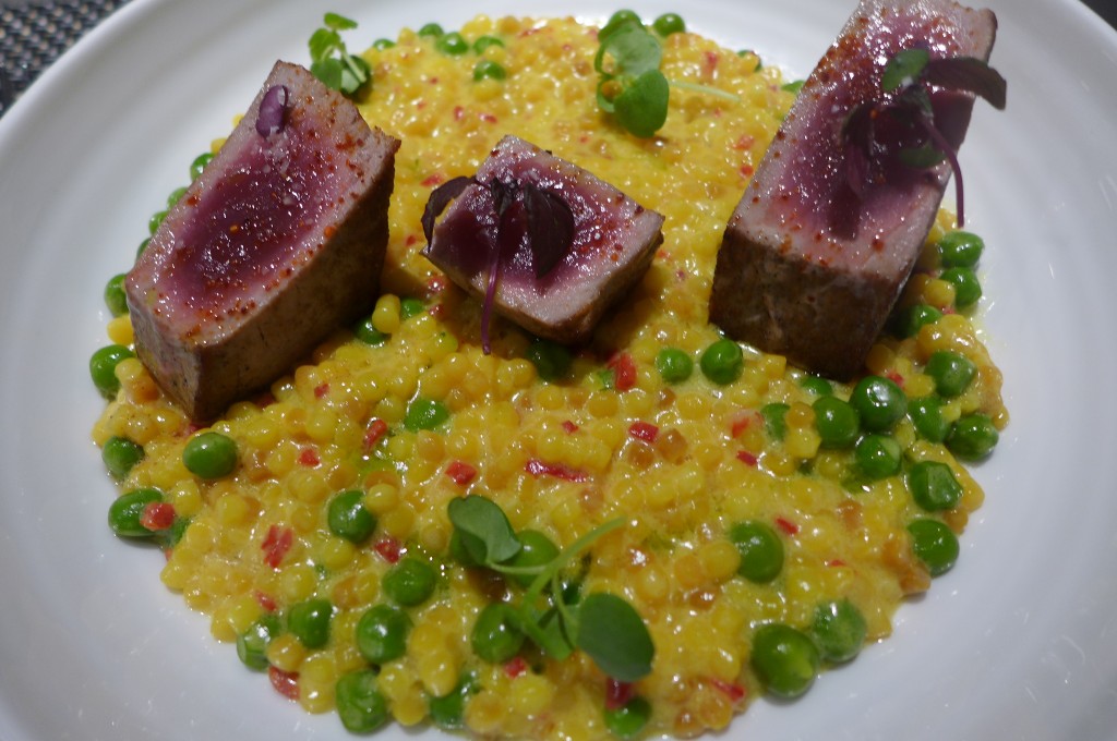 Thon et fregula sarde © GP
