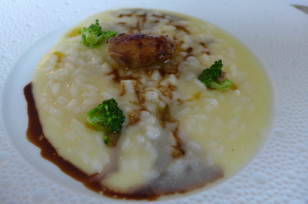 Risotto et foie gras © GP
