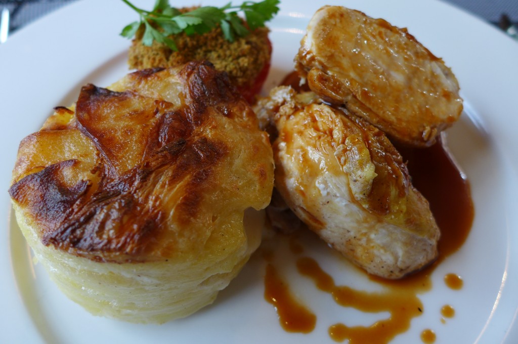 Poulet jaune sauce à l'orange © GP