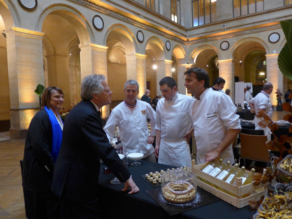 Avec Frédéric Lalos et Yannick Alléno © GP