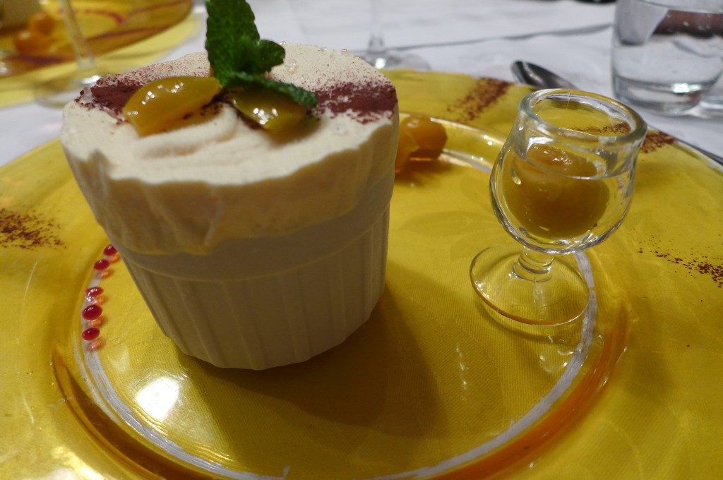 Soufflé glacé à la mirabelle © GP