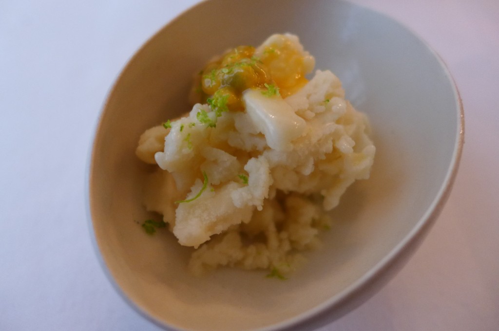 Sorbet banane, ananas, passion © GP