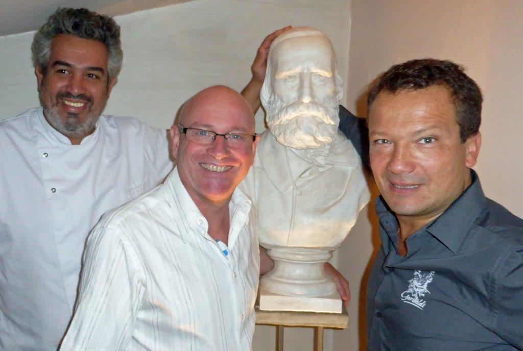 Le chef, Bernard et Stephane © AA