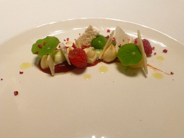 Onctueux chocolat blanc, framboise © DC