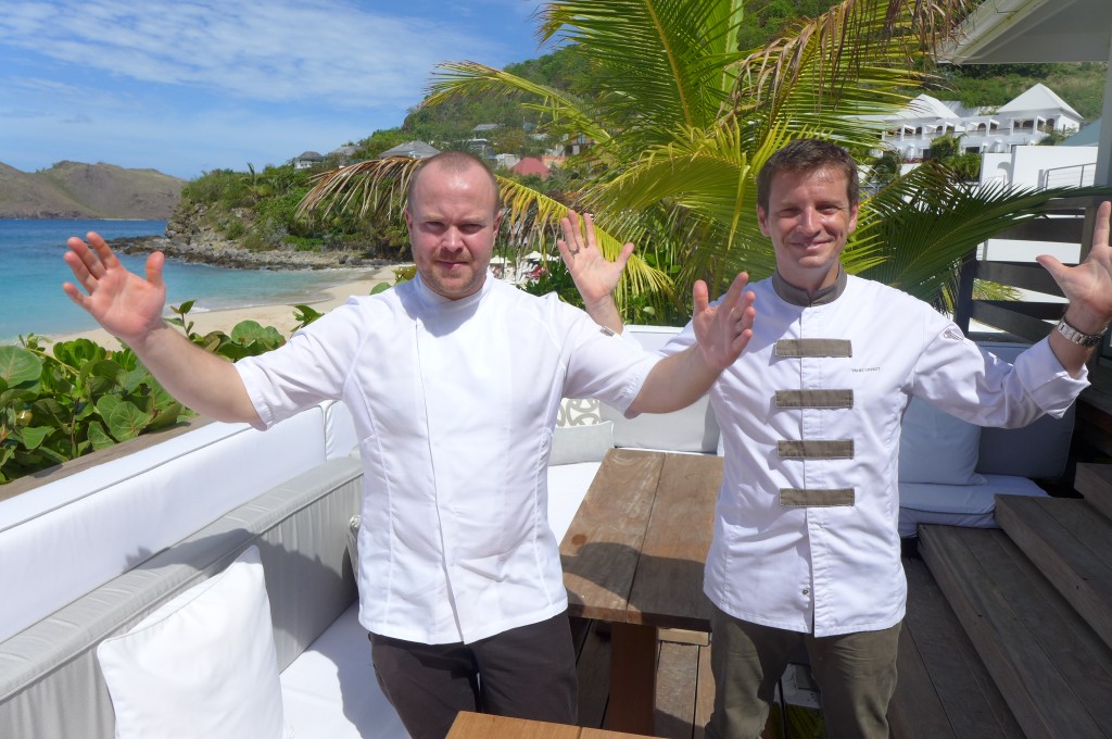 Daniel Berlin et Yannick Vinsot à la Case de l'Isle © GP
