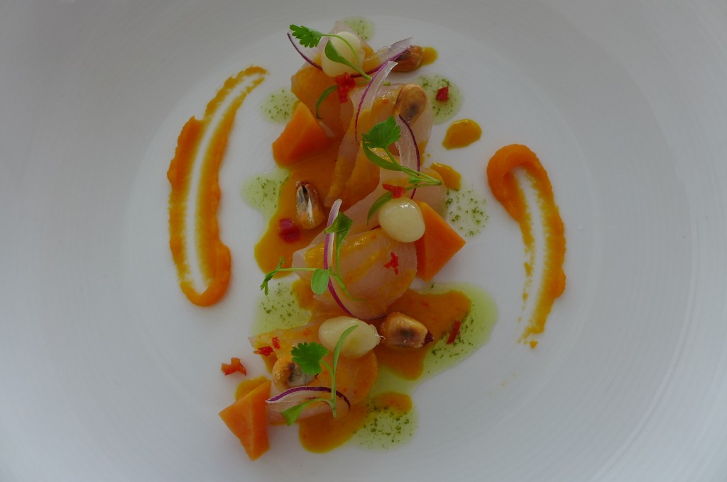 Céviche de wahoo à la patate douce © GP