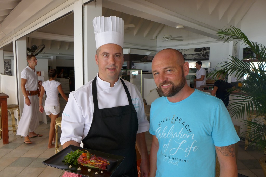 Le chef et le service © GP