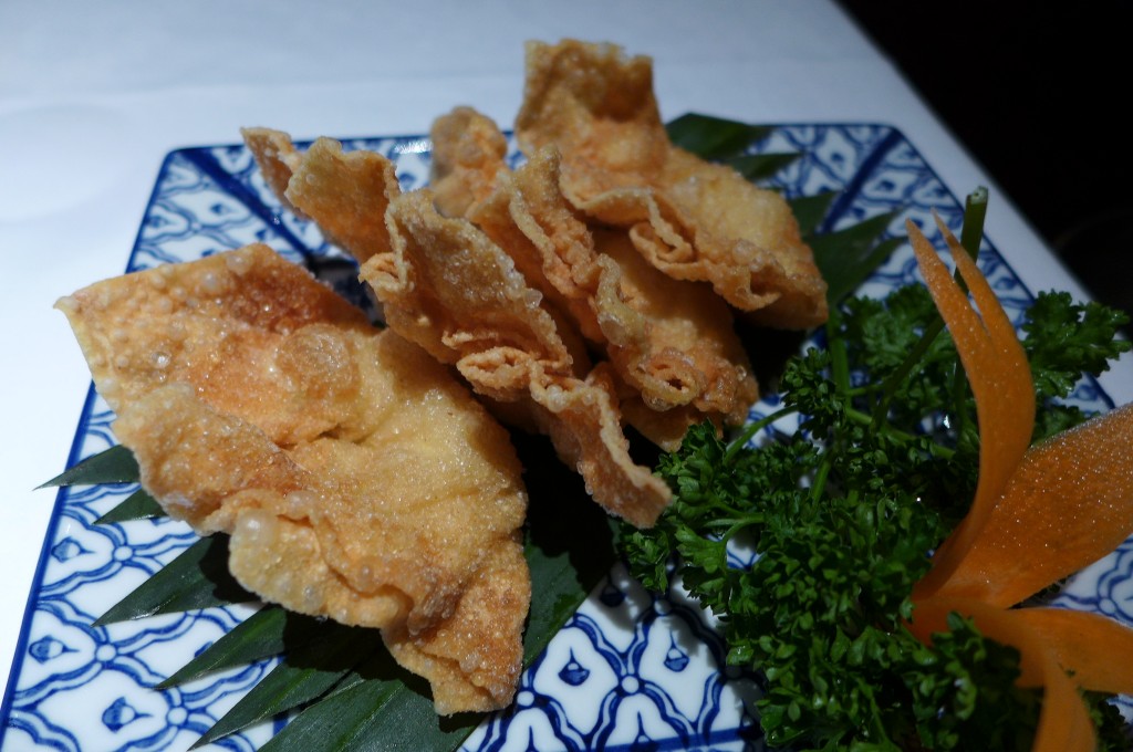 Ravioli frits de crevettes © GP