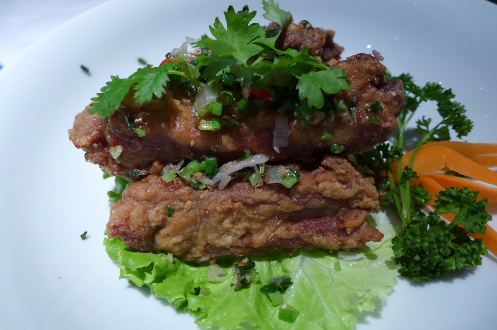 Travers de porc poivre et sel © GP