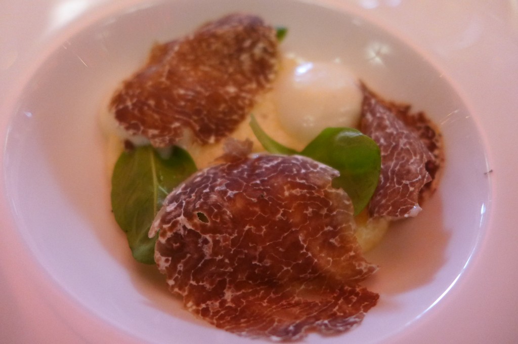 Polenta à la truffe blanche © GP