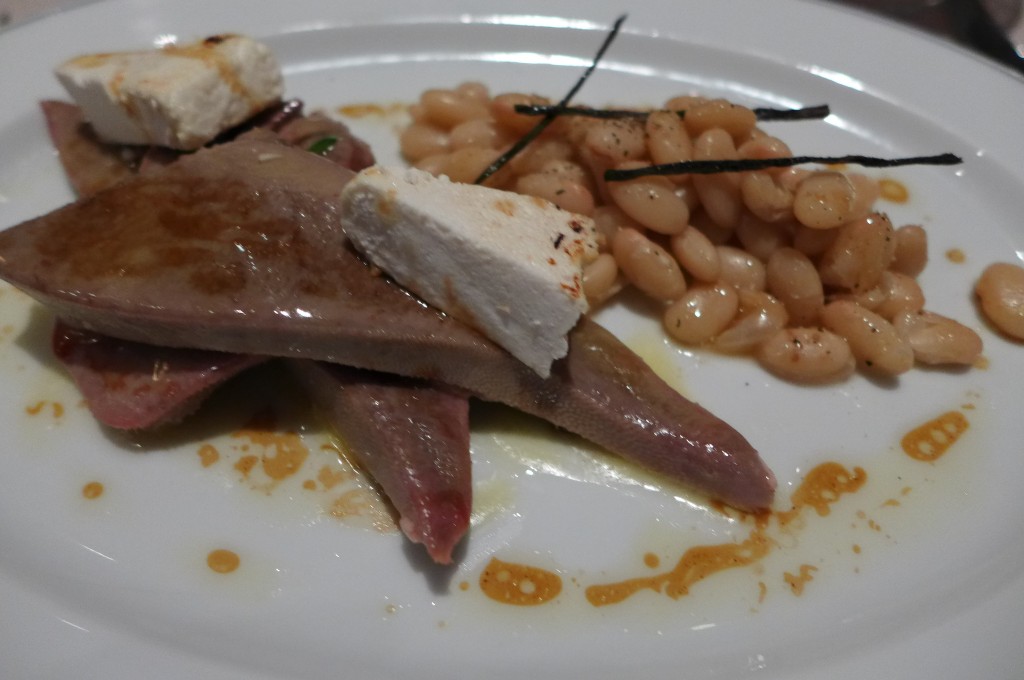 Langue de veau aux haricots Zolfini © GP