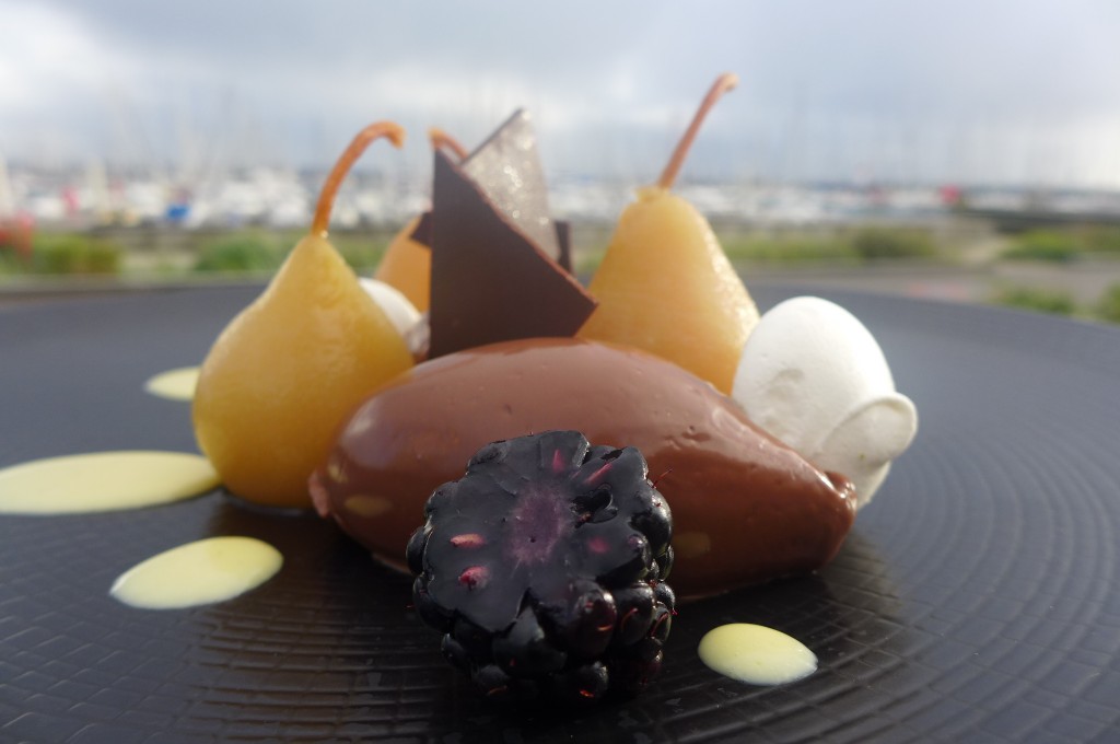 Poire façon Belle Hélène © GP