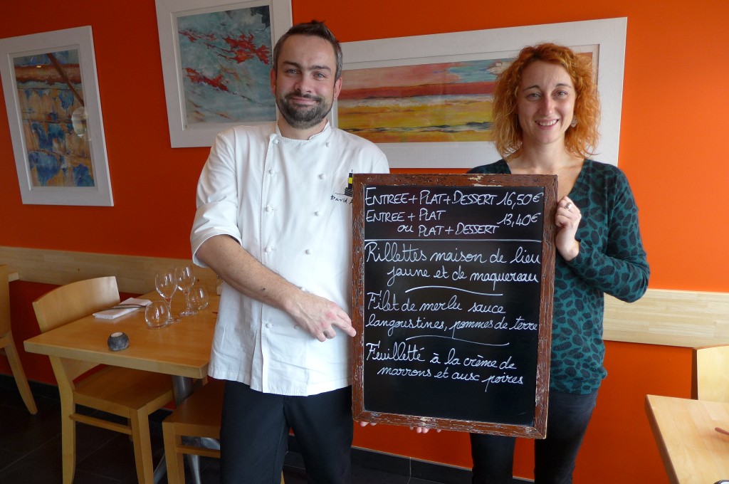 David Autret et Aurélie Morizur 