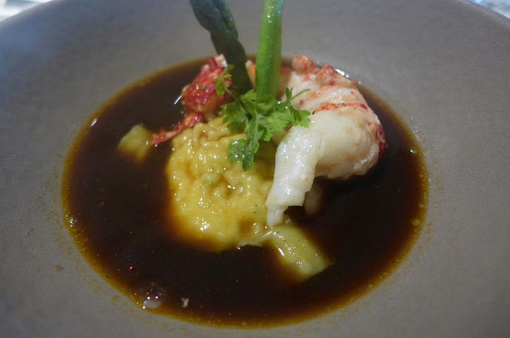 Homard en raviole © GP