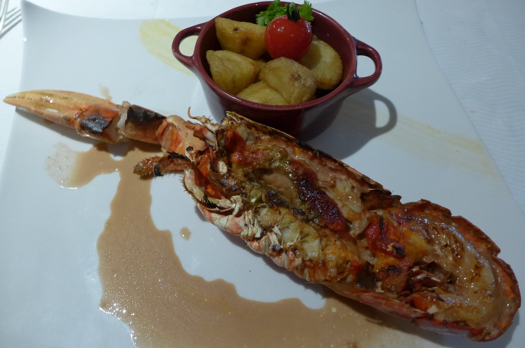 Homard sous la salamandre © GP