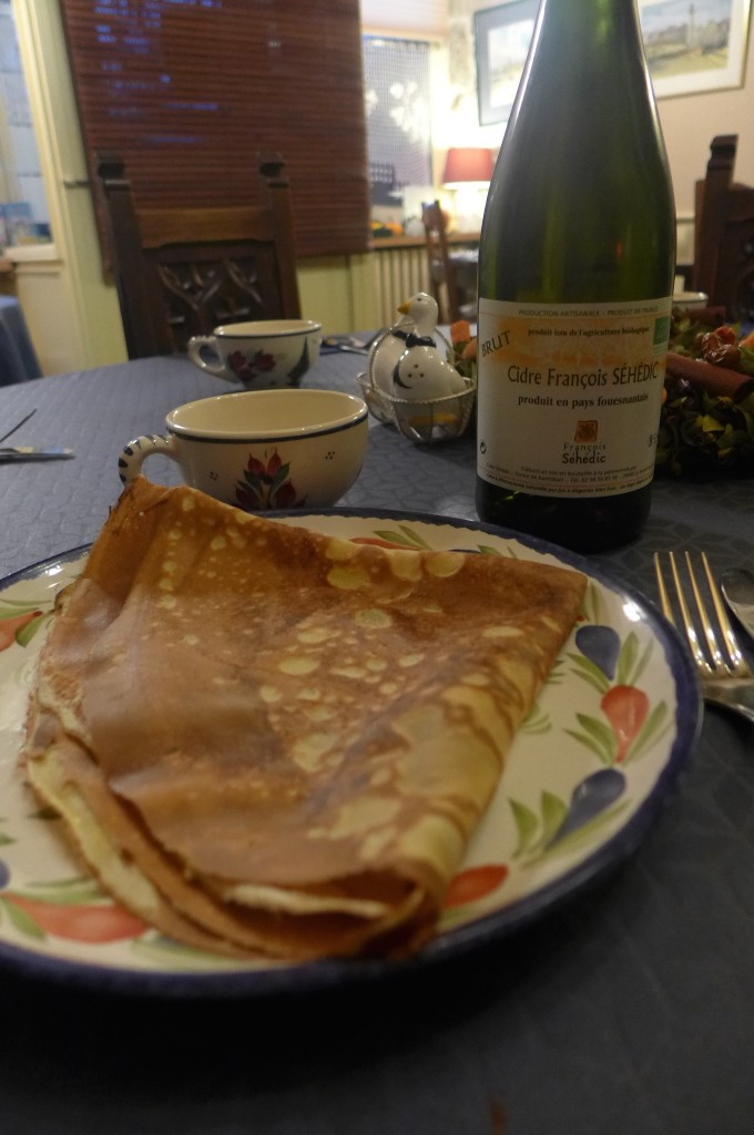 Crêpe et cidre © GP
