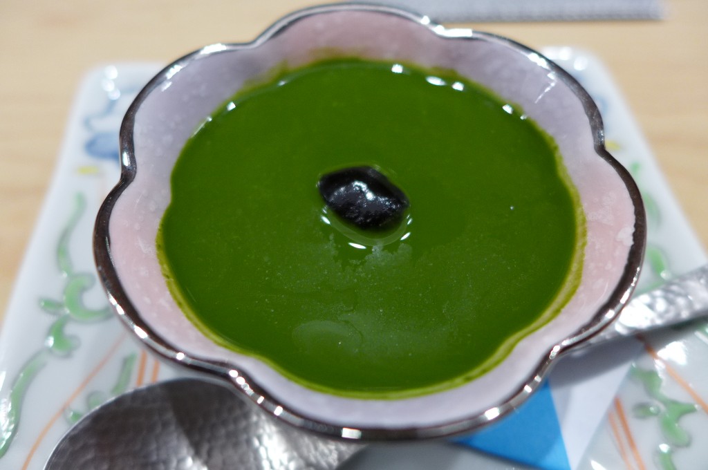 Crème au matcha © GP