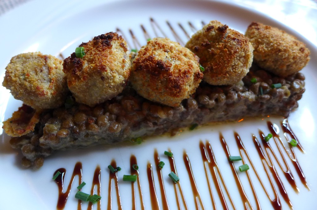 Pied de porc et lentilles © GP