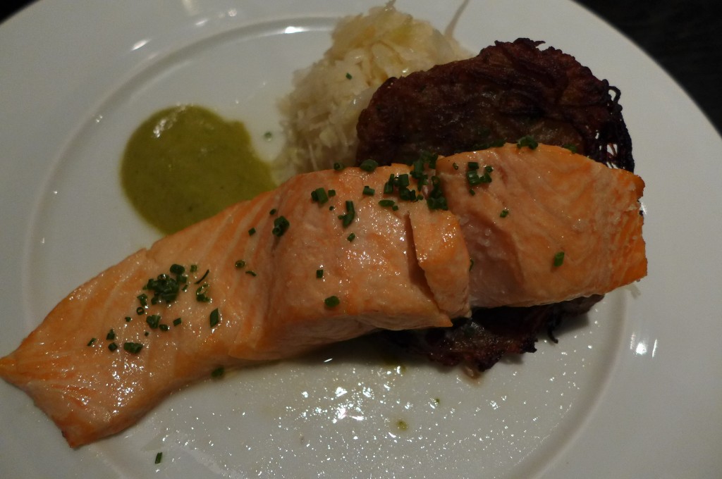 Saumon choucroute © GP