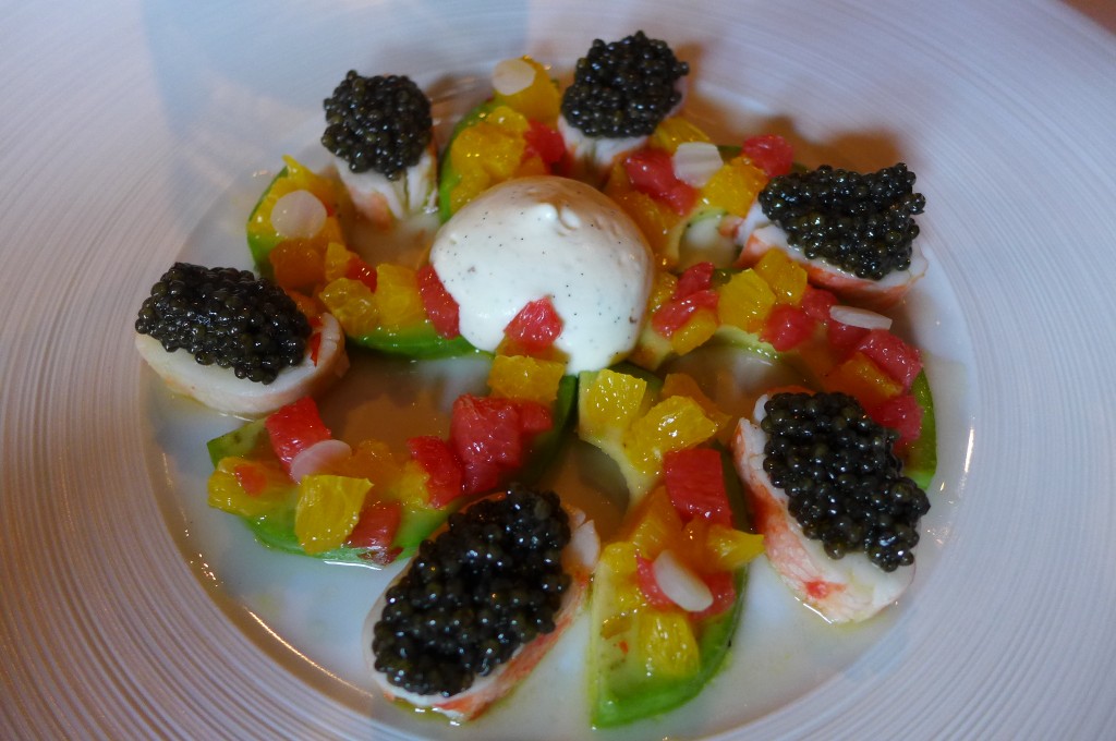 Crabe et caviar © GP