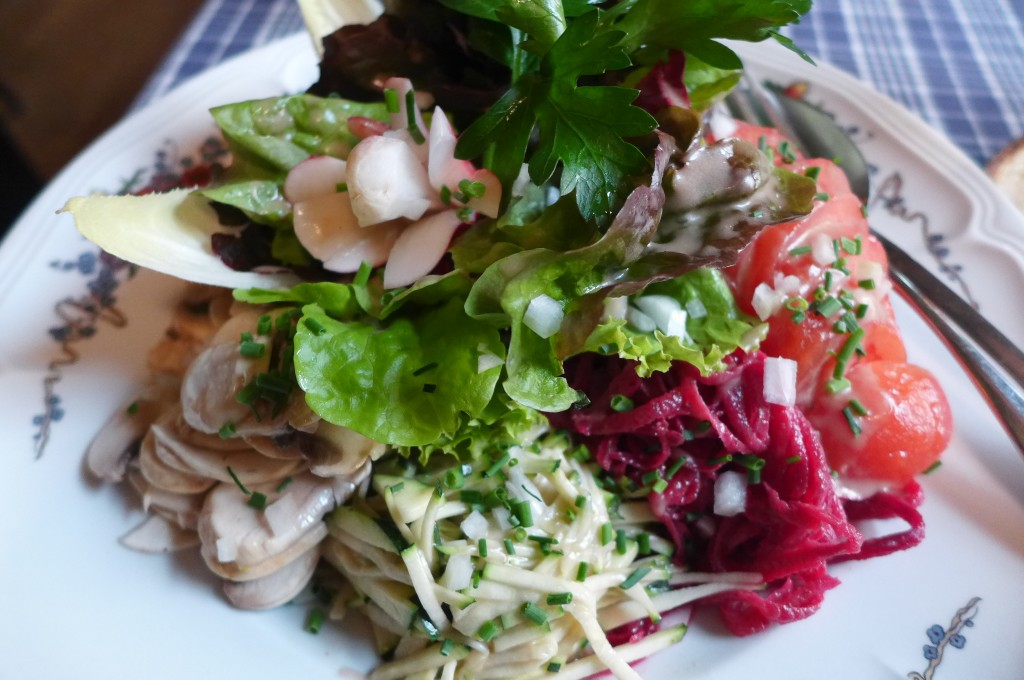 Salade de crudités © GP