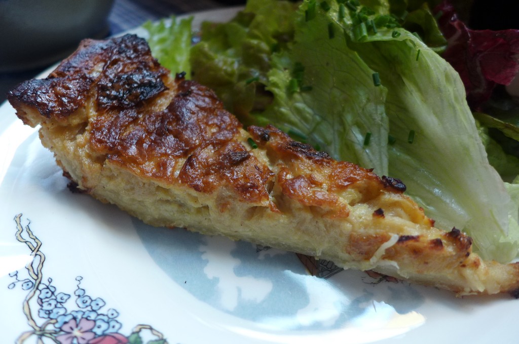 Demie-tarte à l'oignon © GP