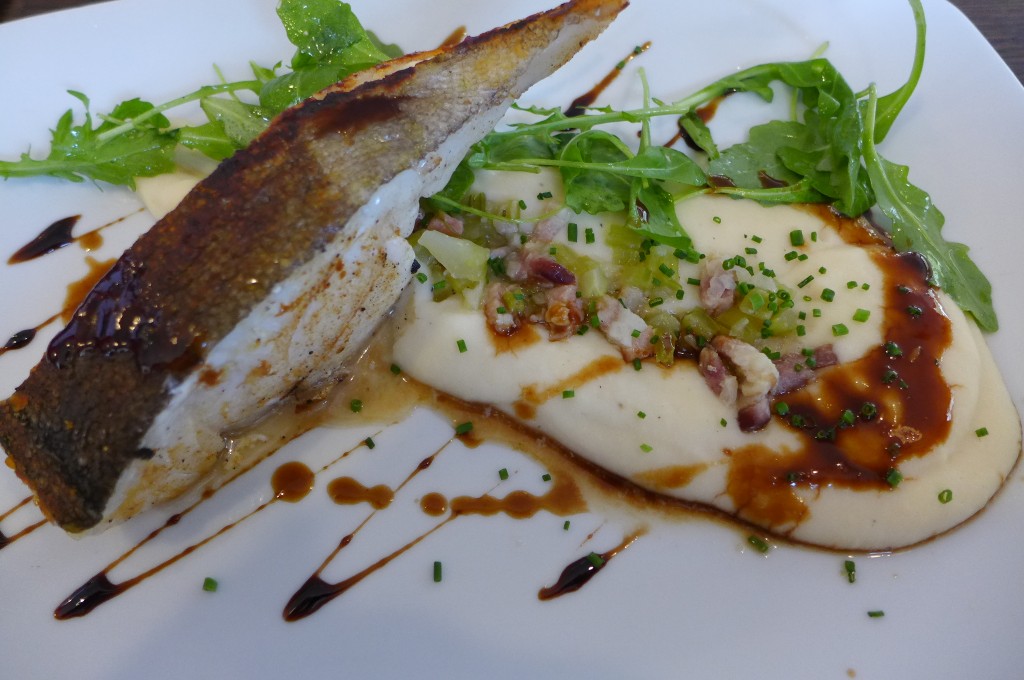 Cabillaud et purée de haricots blancs © GP