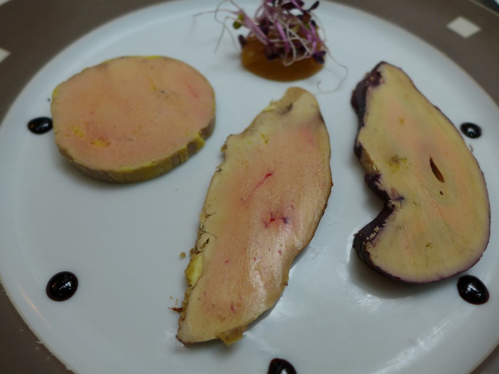 Trilogie de foie gras © GP
