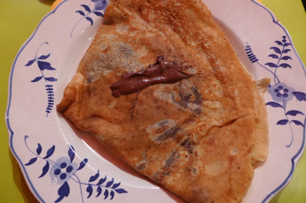 Crêpe au chocolat © GP