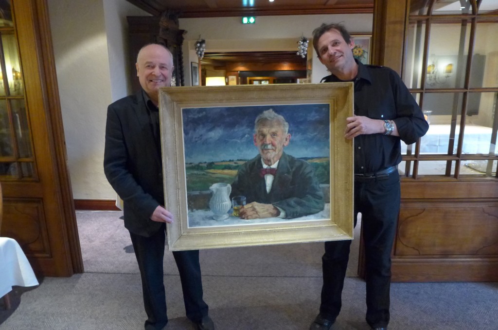 Jean, Eric et le grand-père Henri Wehrung © GP