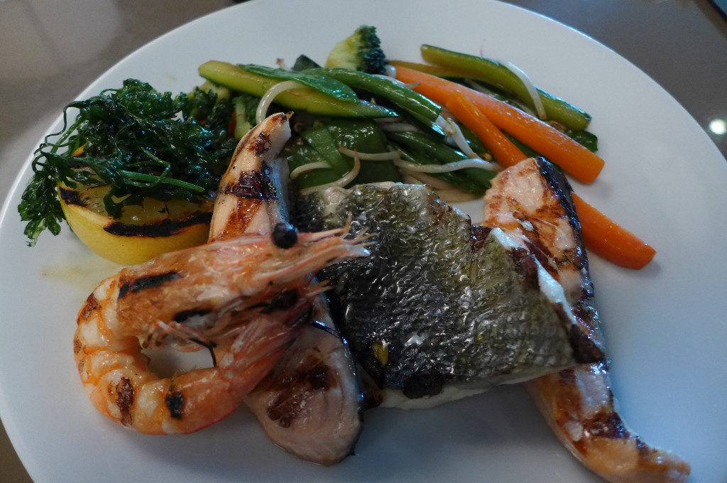 Mix grill de poissons © GP