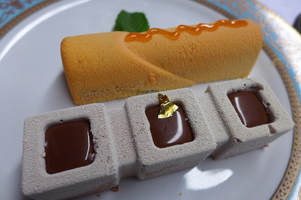 Parfait passion et trilogie de chocolat © GP