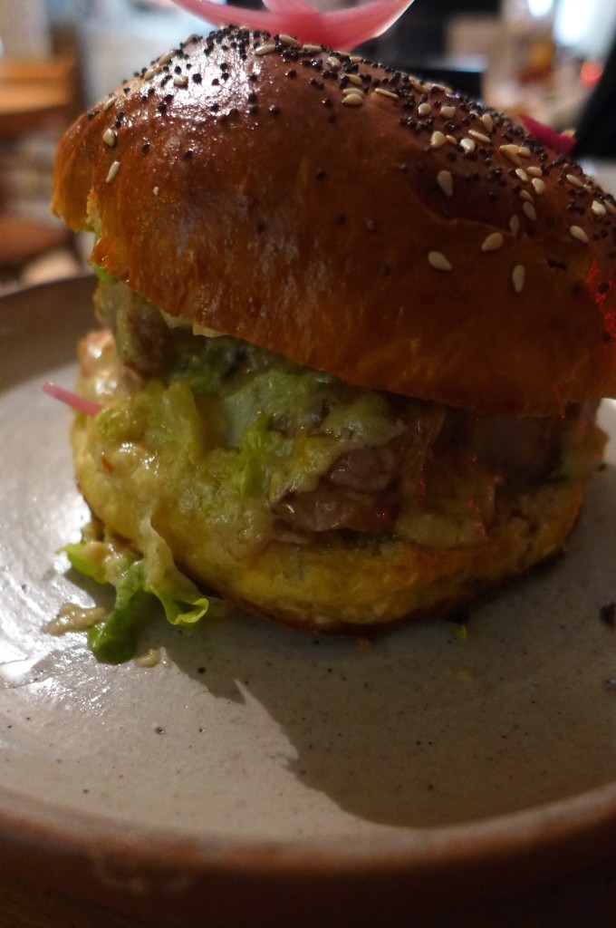 Burger de quasi de veau © GP