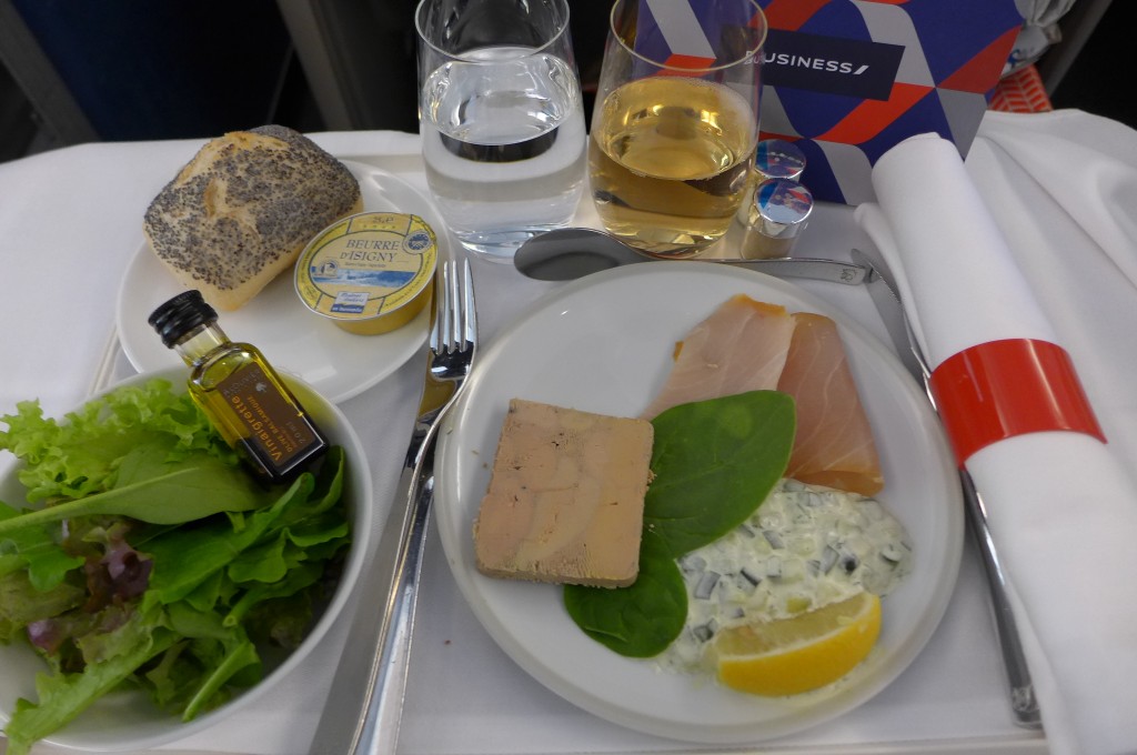 Foie gras et espadon © GP