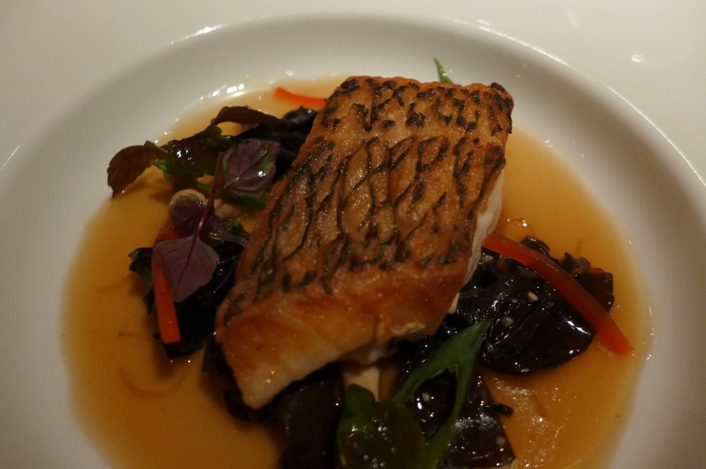 Black bass sauce chinoise © GP