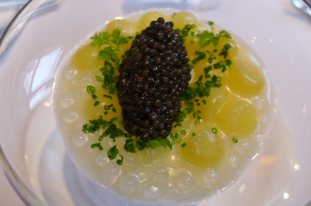 Pommes de terre et caviar © GP