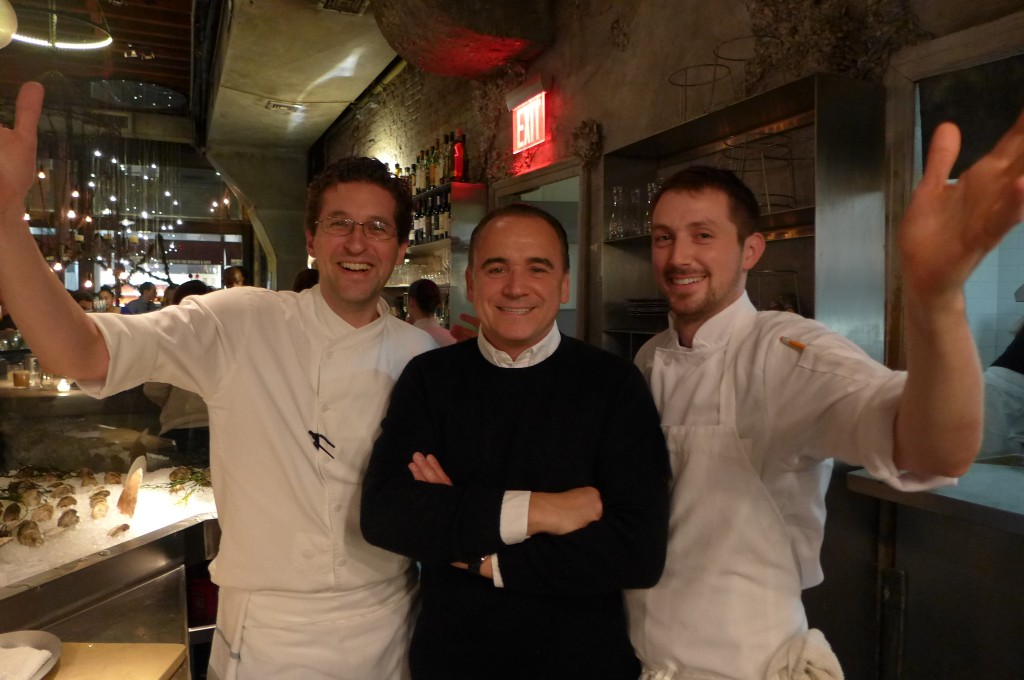 Jean-Georges et ses chefs © GP