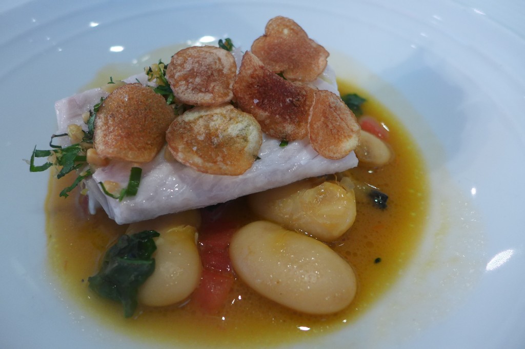 Bar au bouillon safrané © GP